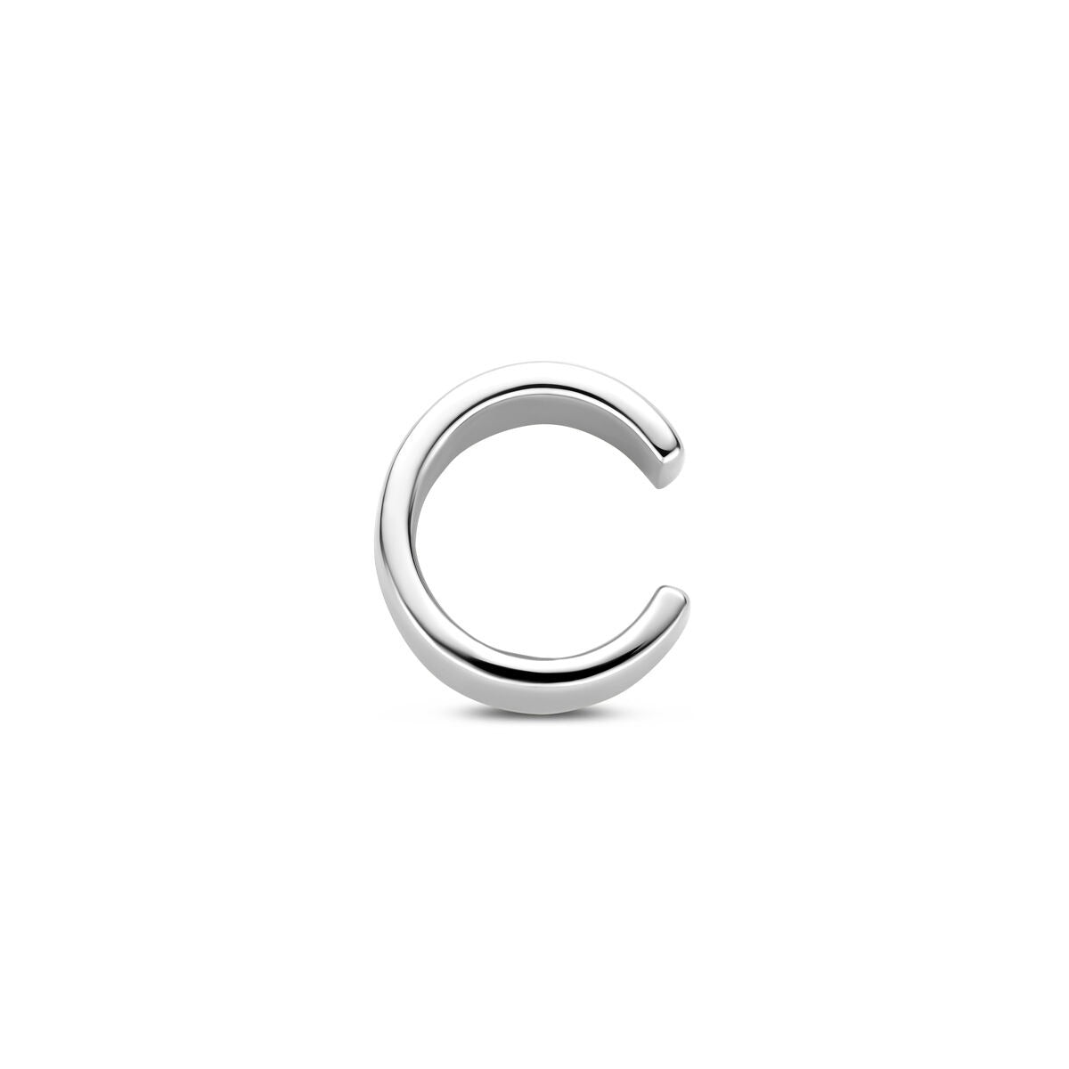 Ear cuff in argento – argento 925 rodiato