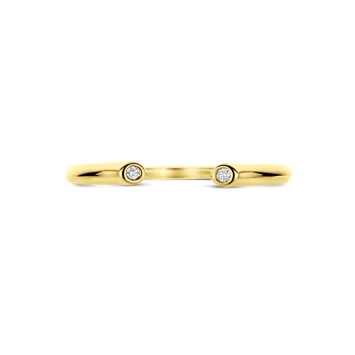 Anello in oro con diamante – 14k