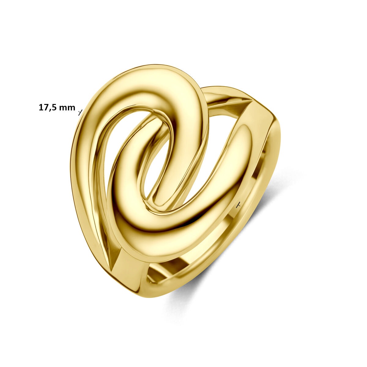 Anello da donna in oro giallo 14k