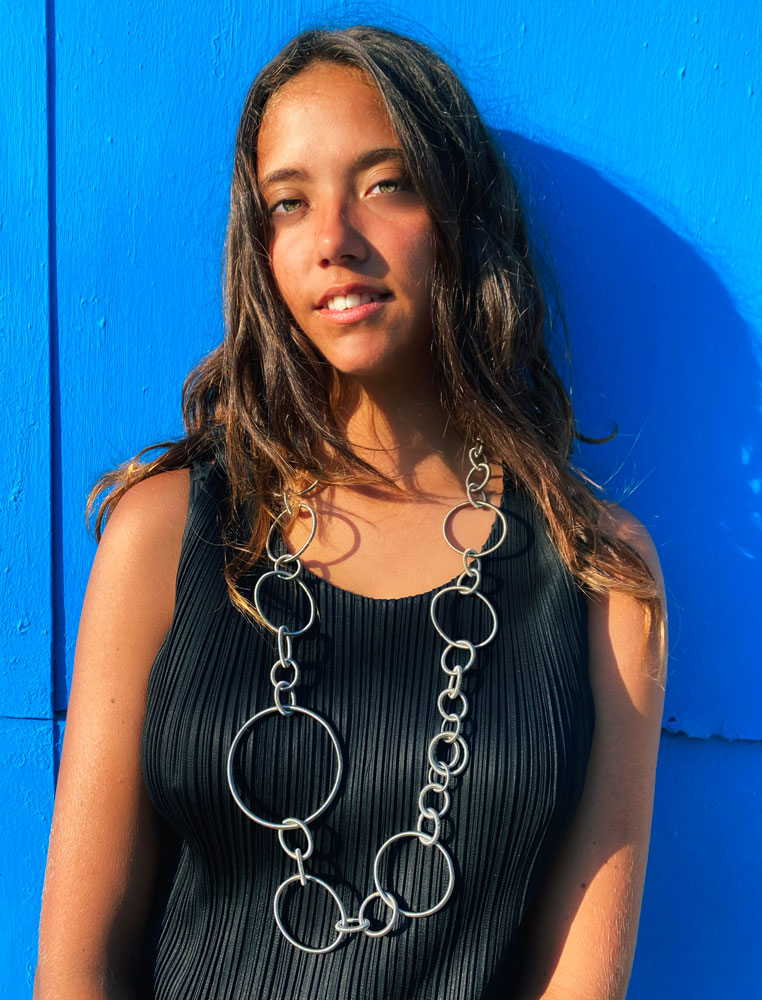 Oh Collier Collana Design in Acciaio
