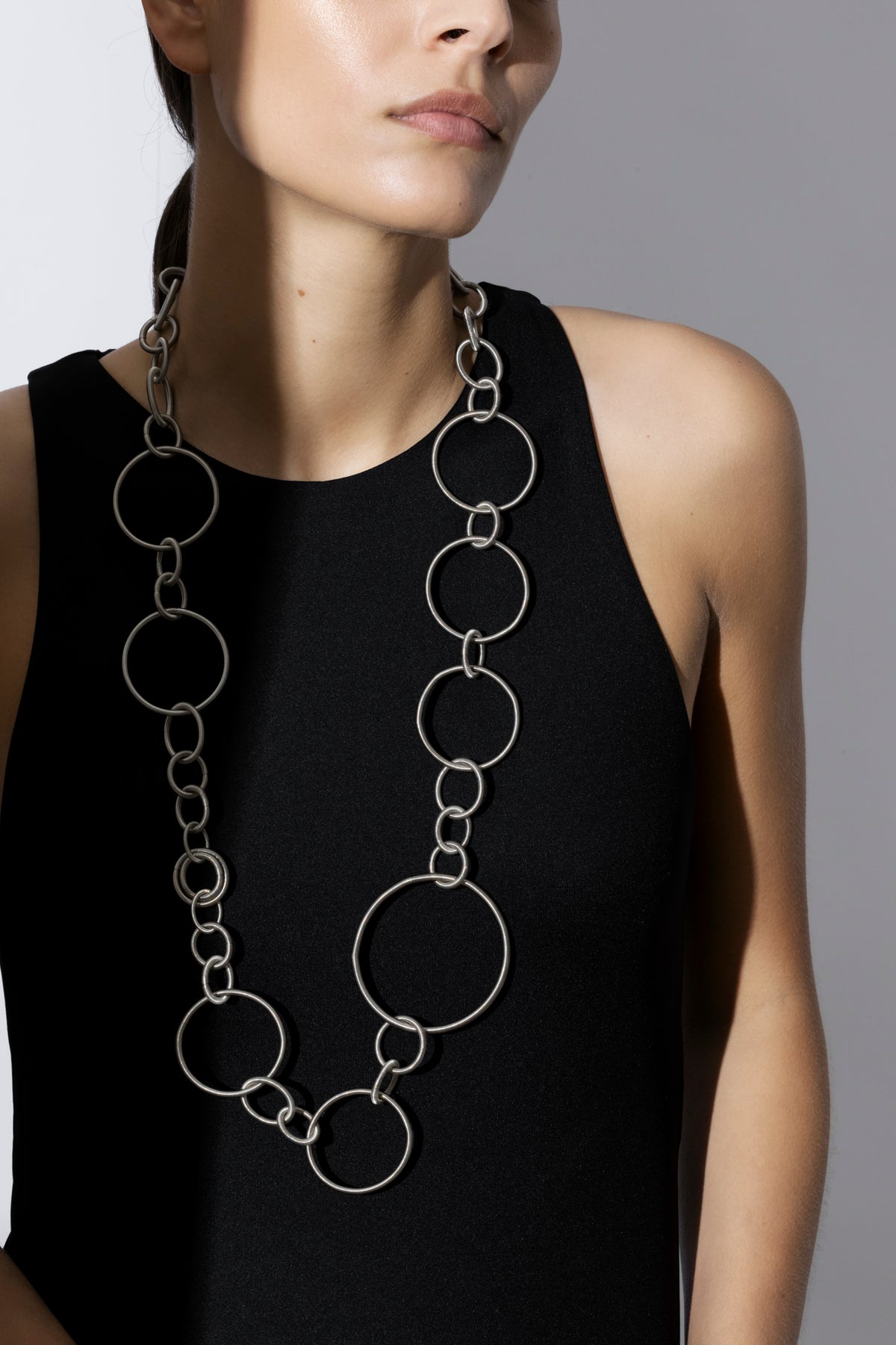 Oh Collier Collana Design in Acciaio