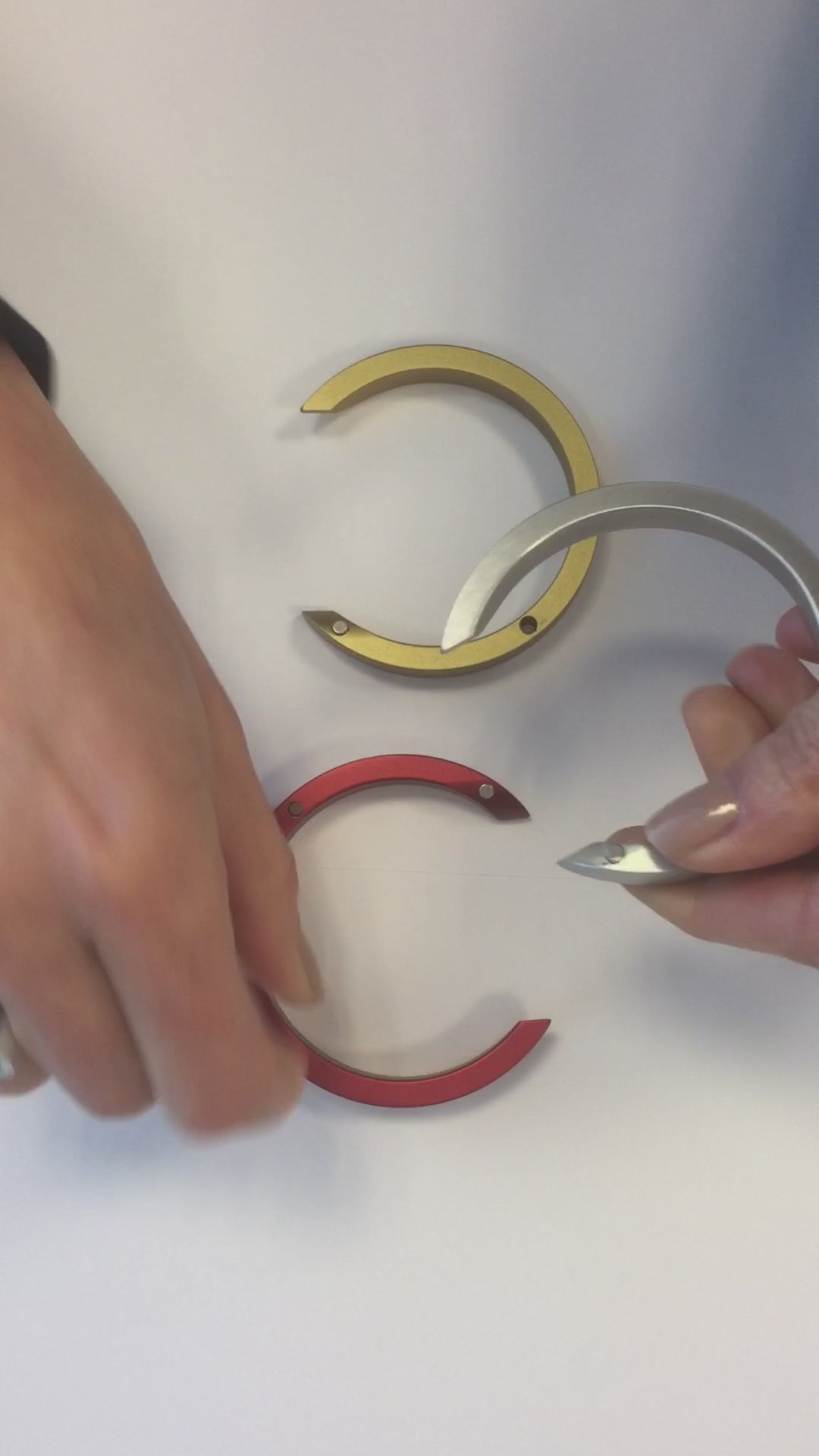 MEZZO Bracciale con C incrociate A1