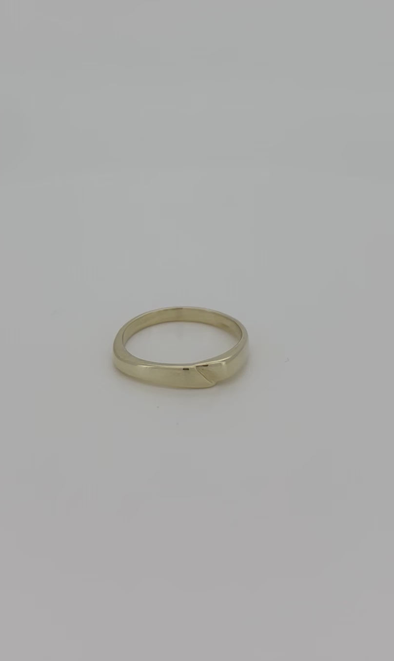 anello vintage in oro 14k 3,9gr