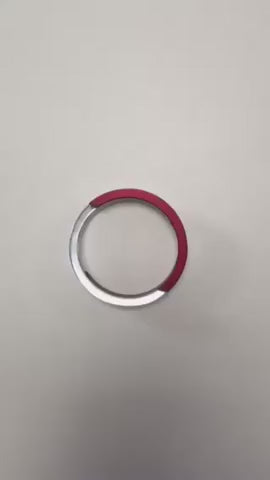 Bracciale con C incrociate Arancione A1O