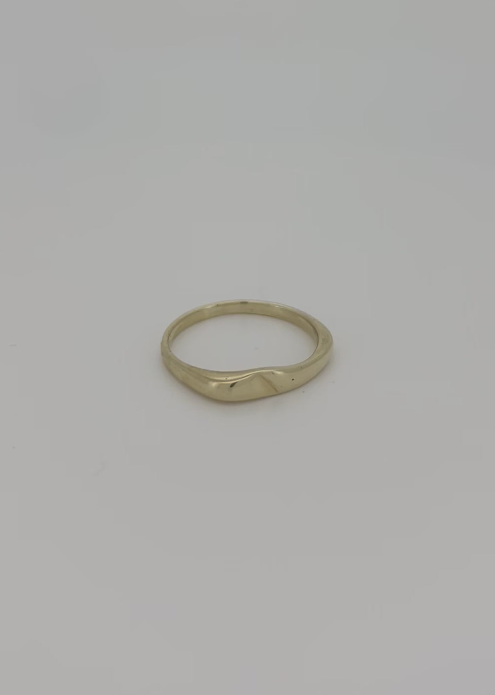 anello vintage in oro 14k GG 3.4gr