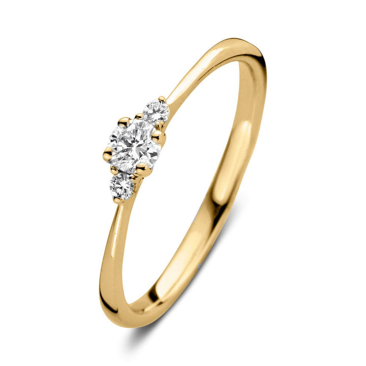 Ring Alix 0,20 crt. geelgoud