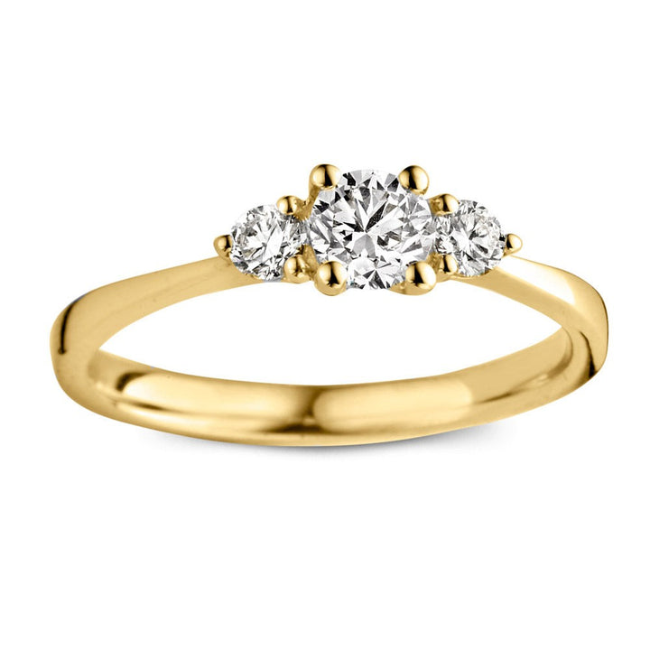 Ring Alix 0,50 crt. geelgoud