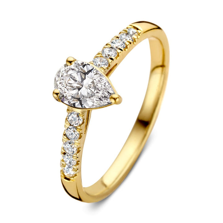 Ring Ava Royal 0,75 crt. geelgoud