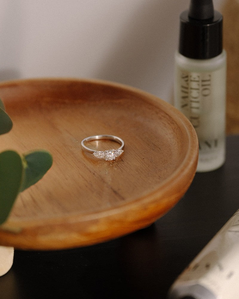 Anello Evie 0,90 ct. oro giallo
