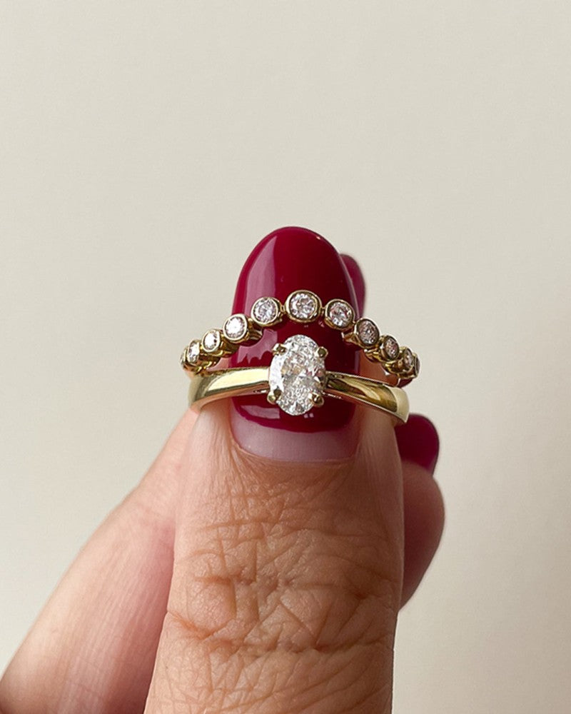 Anello Franky 0,50 ct. oro giallo