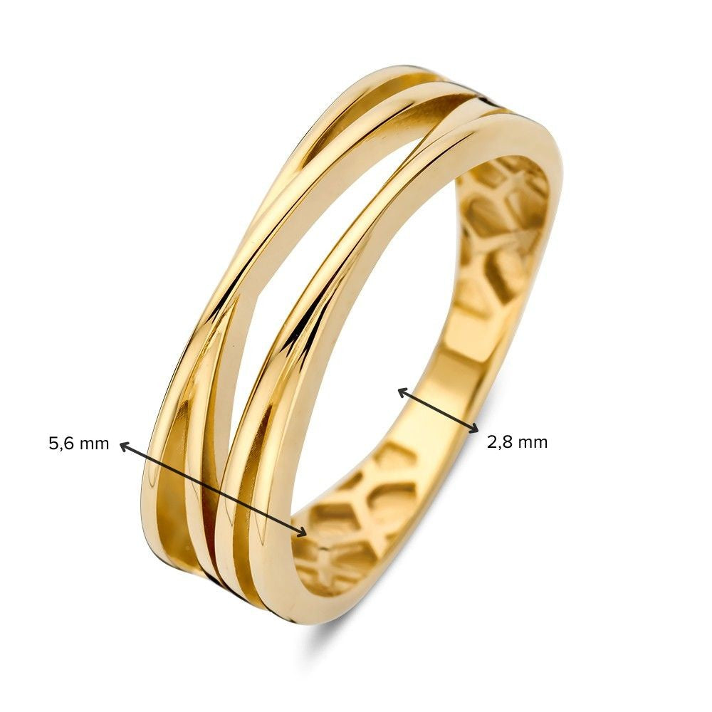 Anello oro giallo