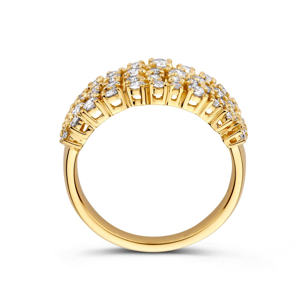 Anello oro giallo brillante 0,92 ct.