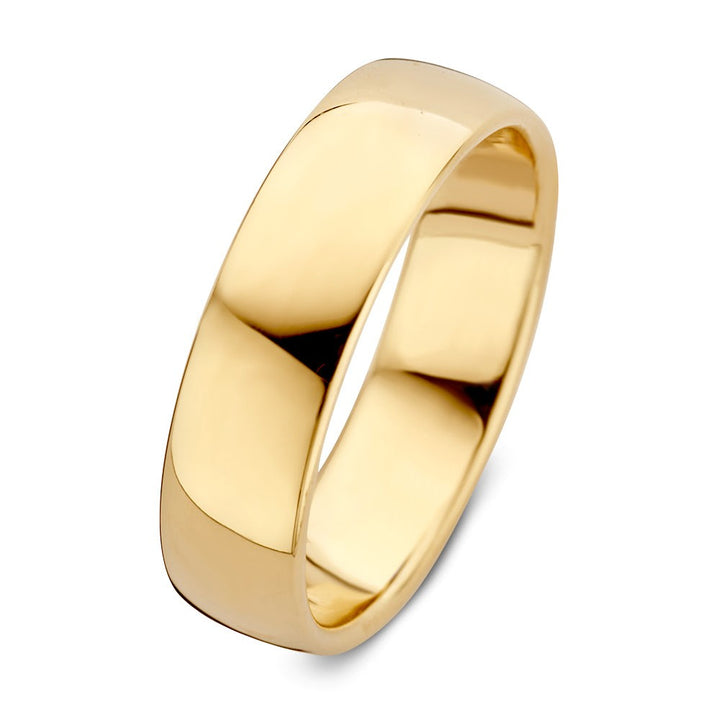 Ring Jess 6mm geelgoud