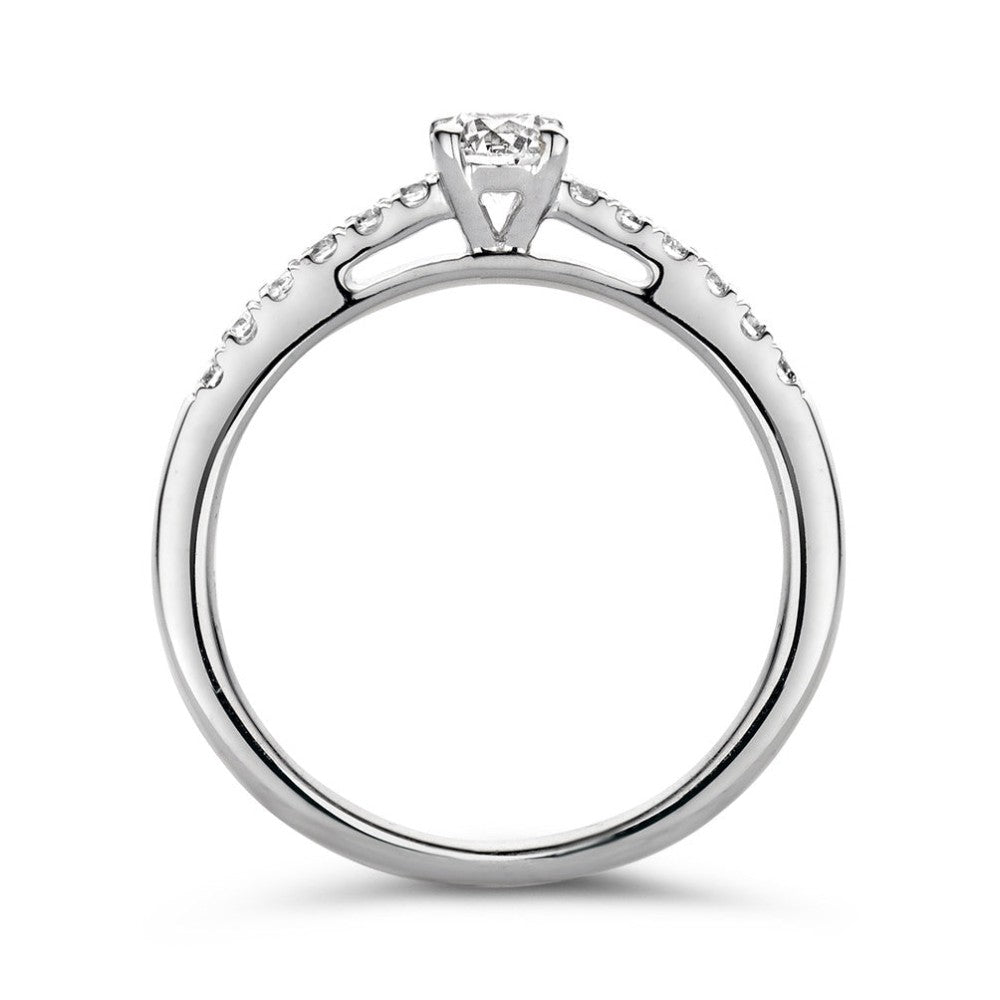 Ring Mary 0,50 crt. witgoud