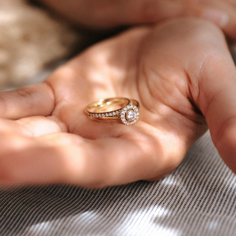 Anello Millie 0,20 crt. oro giallo