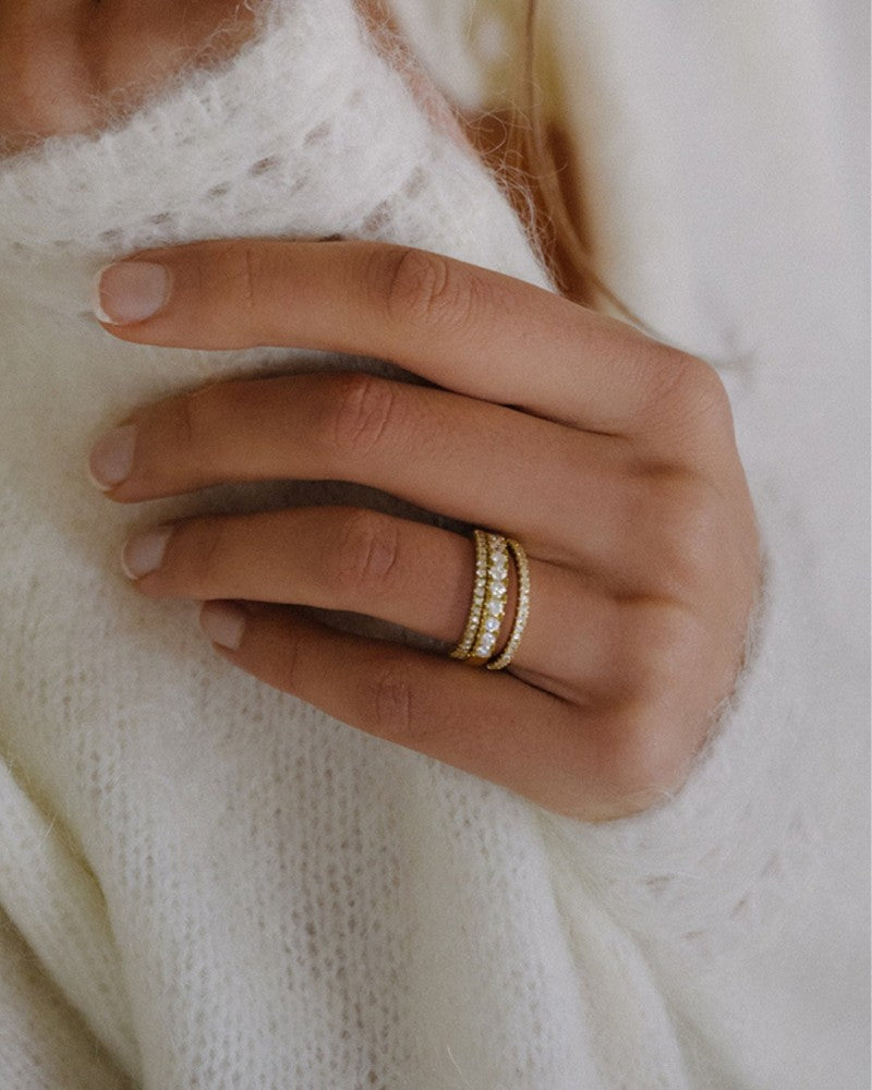 Anello Millie 0,30 crt. oro giallo