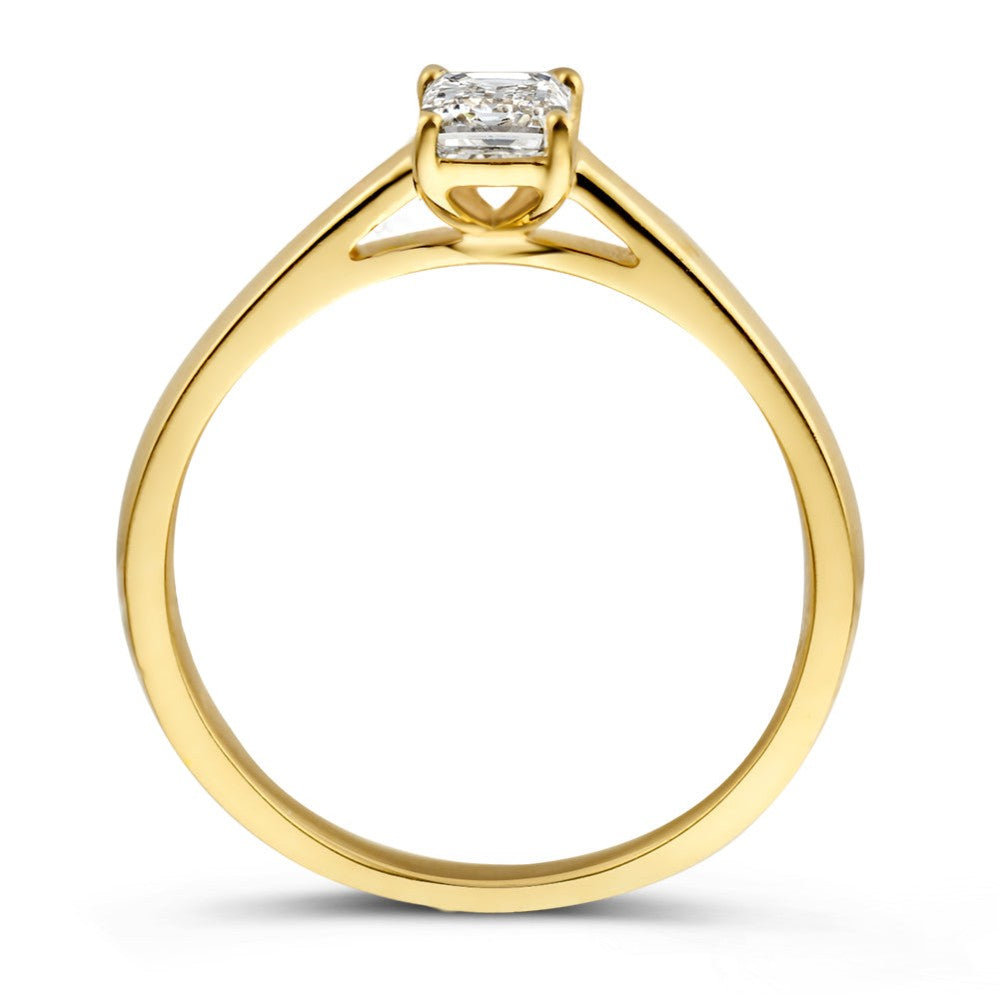 Anello Nora 0,50 ct. oro giallo