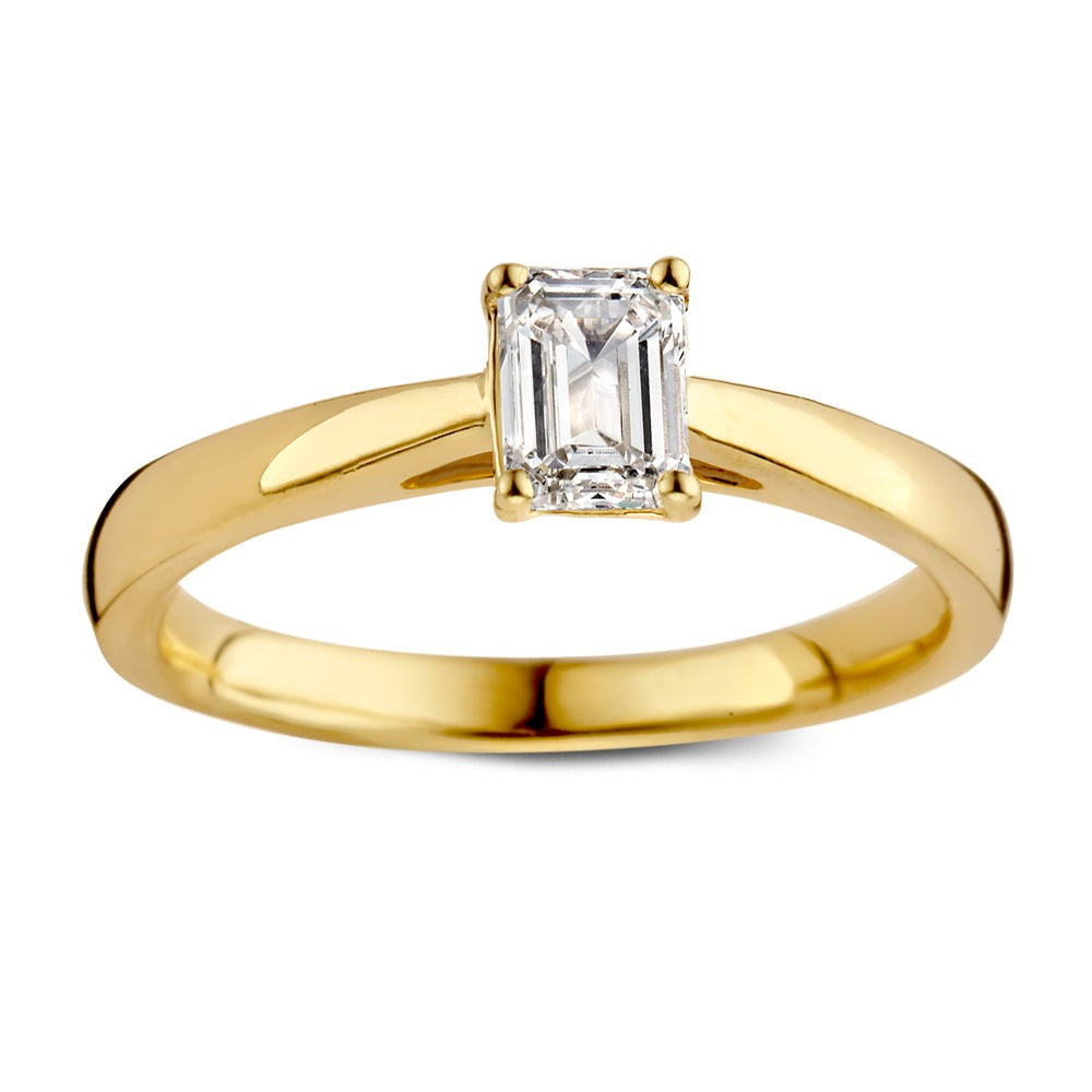 Anello Nora 0,50 ct. oro giallo
