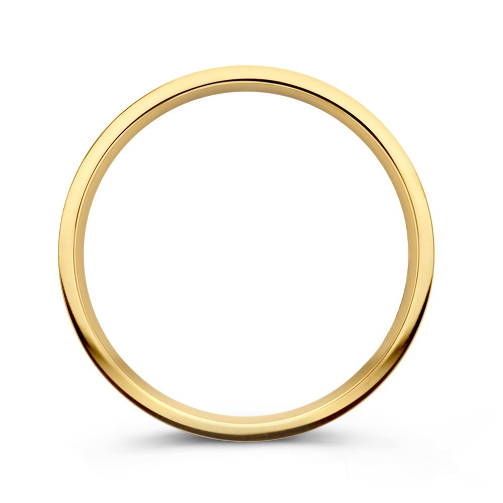 Anello Sam 3mm oro giallo