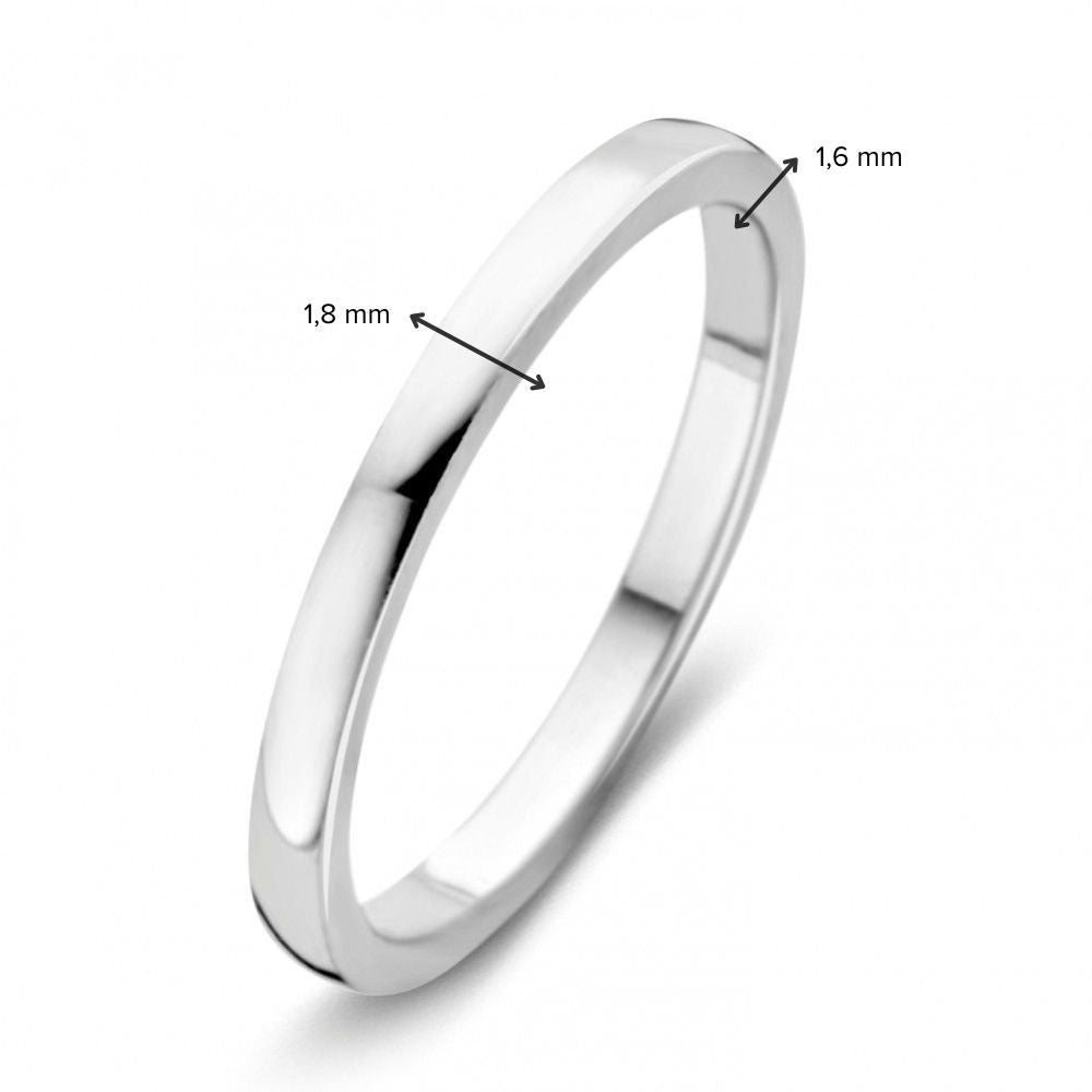 Elegante Anello in Oro Bianco per Donna – Stile Senza Tempo
