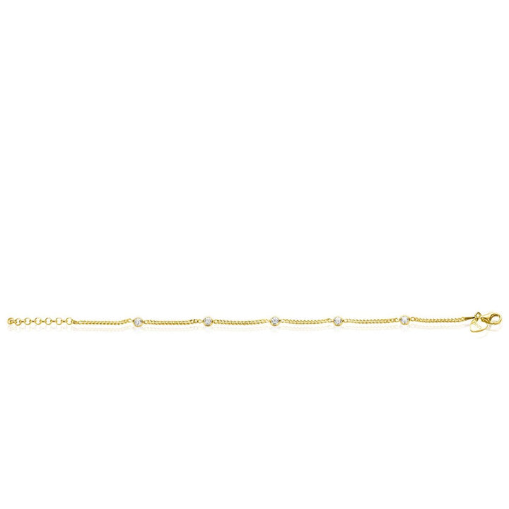 Zinzi Bracciale Gold Plated Zia2263 G