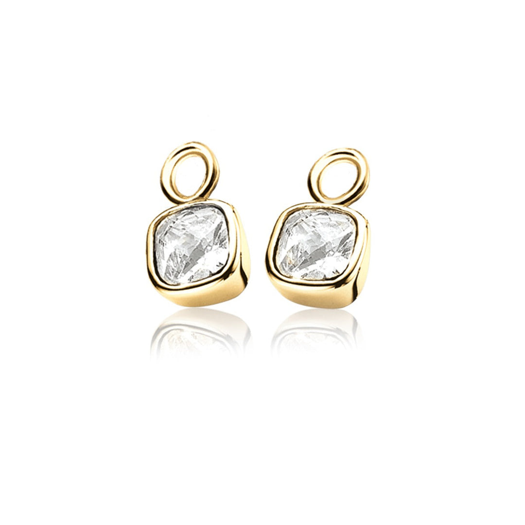 Zinzi Oorbellen Gold Plated Zich190 Y