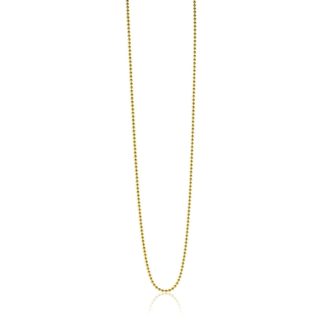 Zinzi Ketting Gold Plated Zilc B80 G