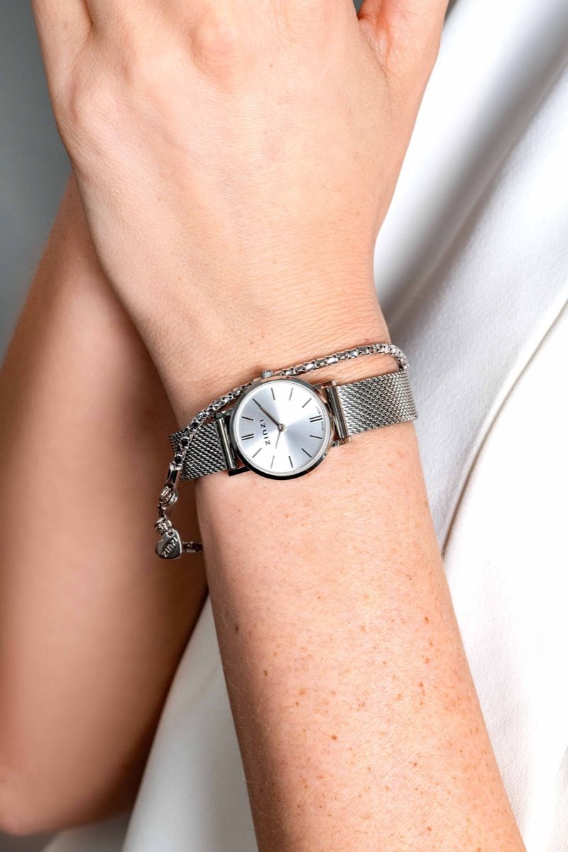 Zinzi Orologio Color Argento Acciaio Ziw1802