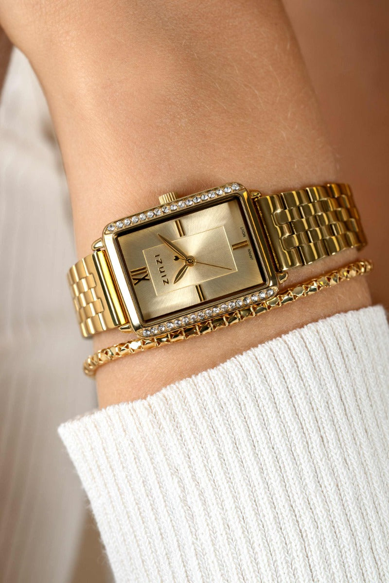 Zinzi Orologio Color Oro Giallo Placcato Oro Ziw2310