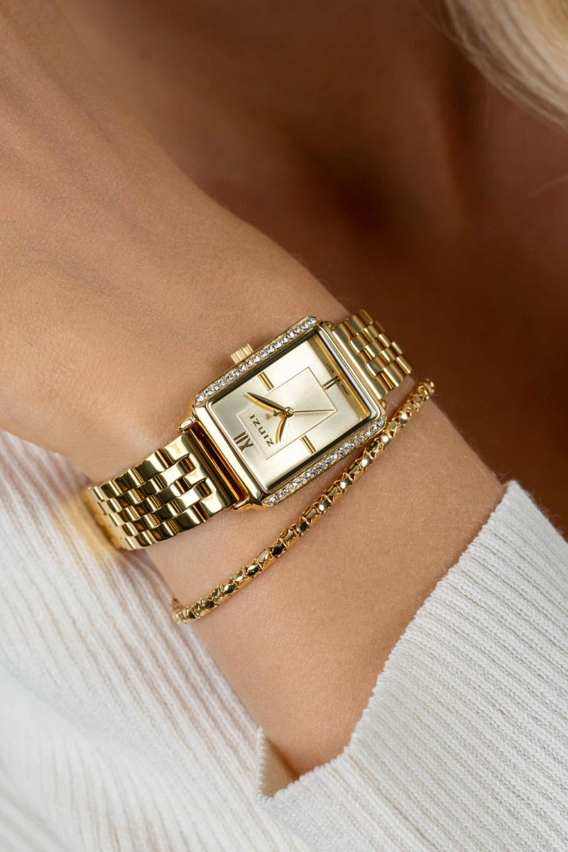 Zinzi Orologio Color Oro Giallo Placcato Oro Ziw2310