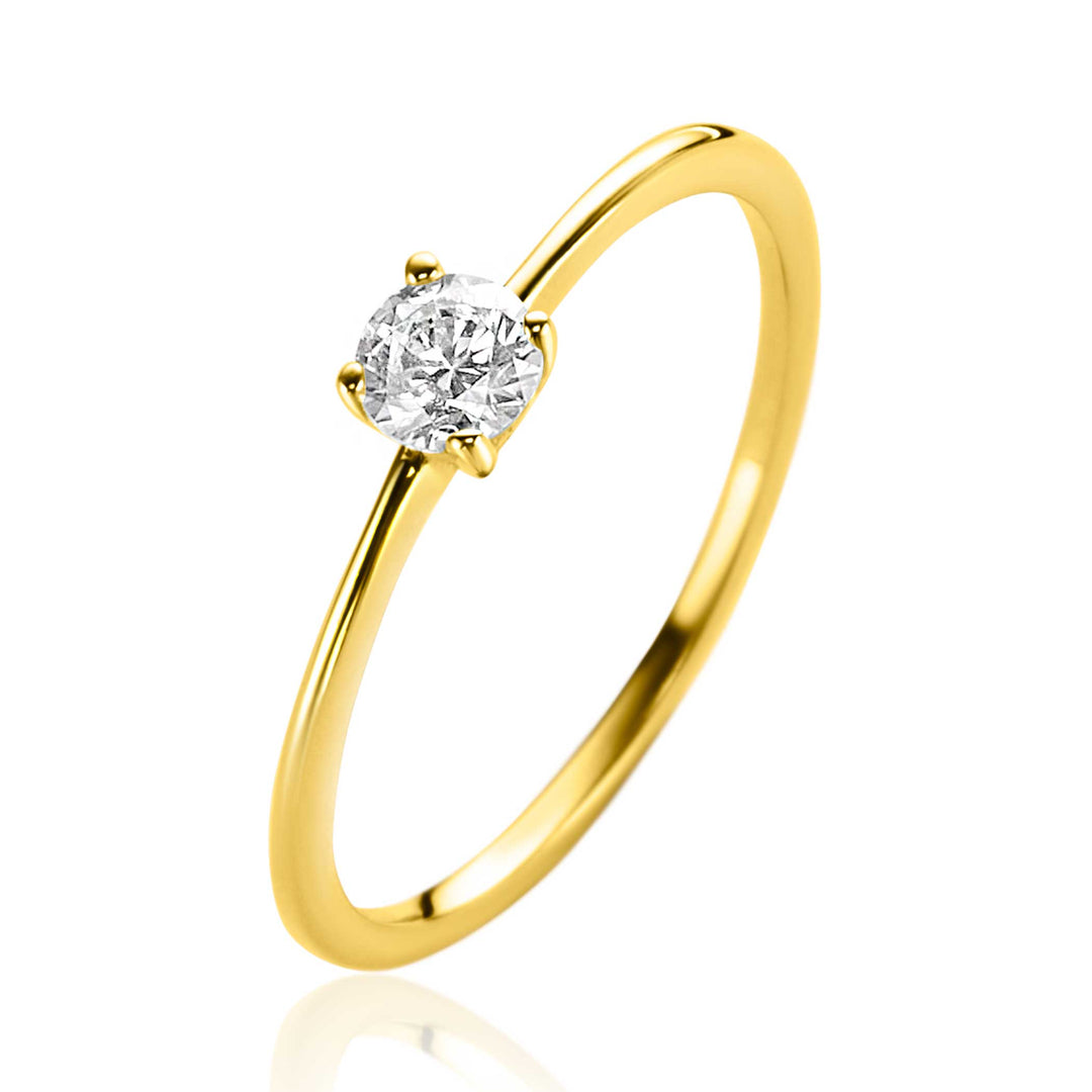 Zinzi Ring Goud Zgr385