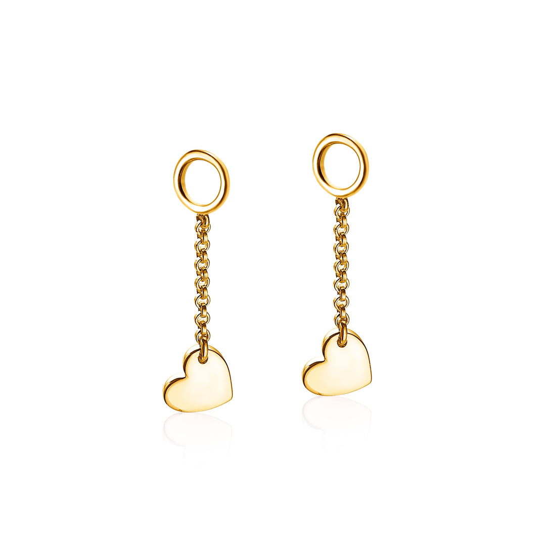 Zinzi Oorbellen Gold Plated Zich1690 G