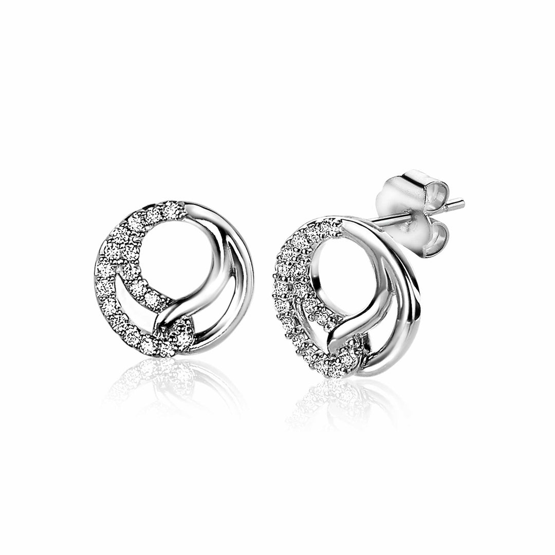 Zinzi Oorbellen Zilver Zio2119
