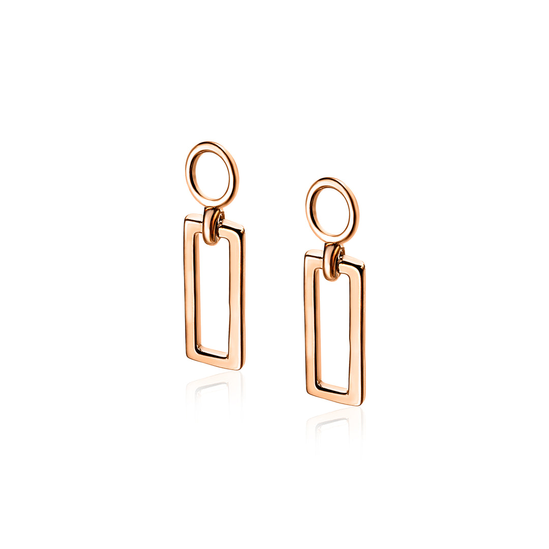 Zinzi Oorbellen Gold Plated Zich1692 R