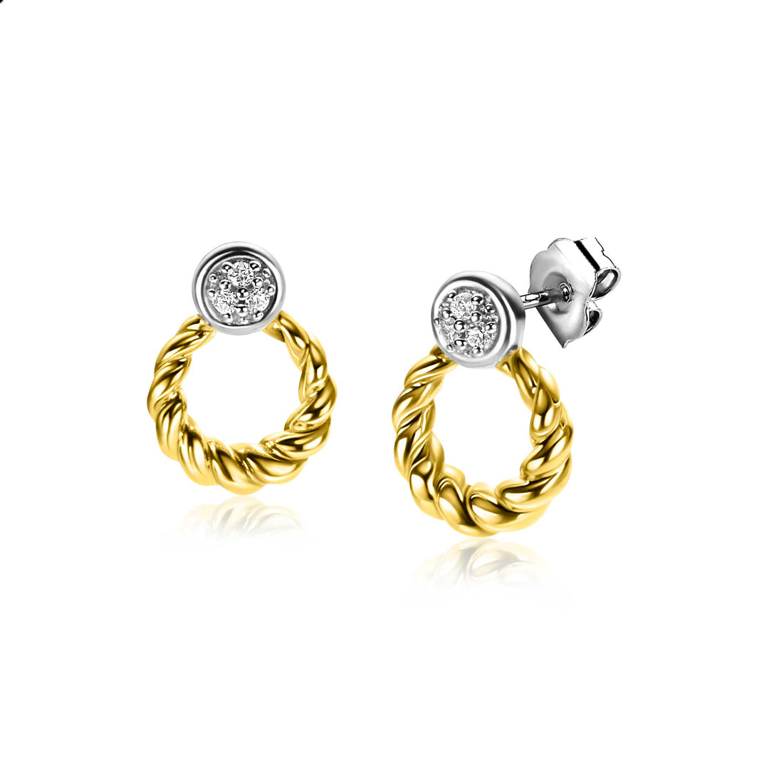 Zinzi Orecchini Gold Plated Zio2390 Y