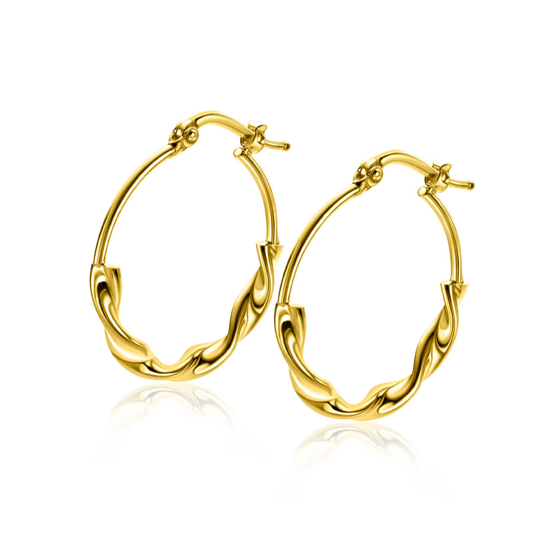 Zinzi Oorbellen Gold Plated Zio2482 G