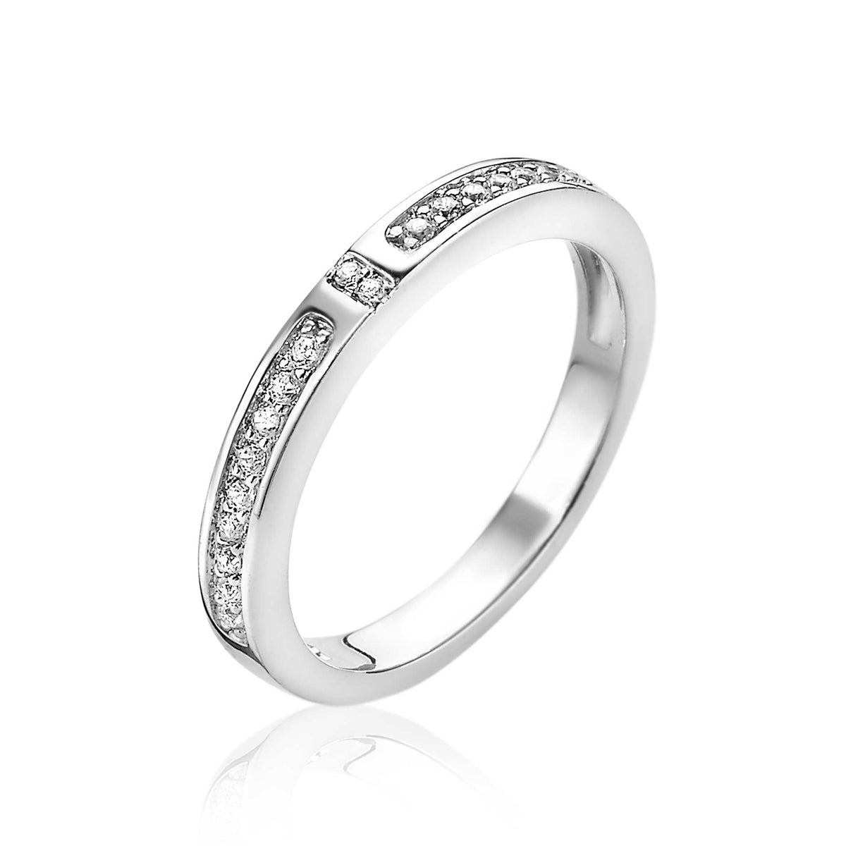 Zinzi Anello Placcato Oro Zir1662 G