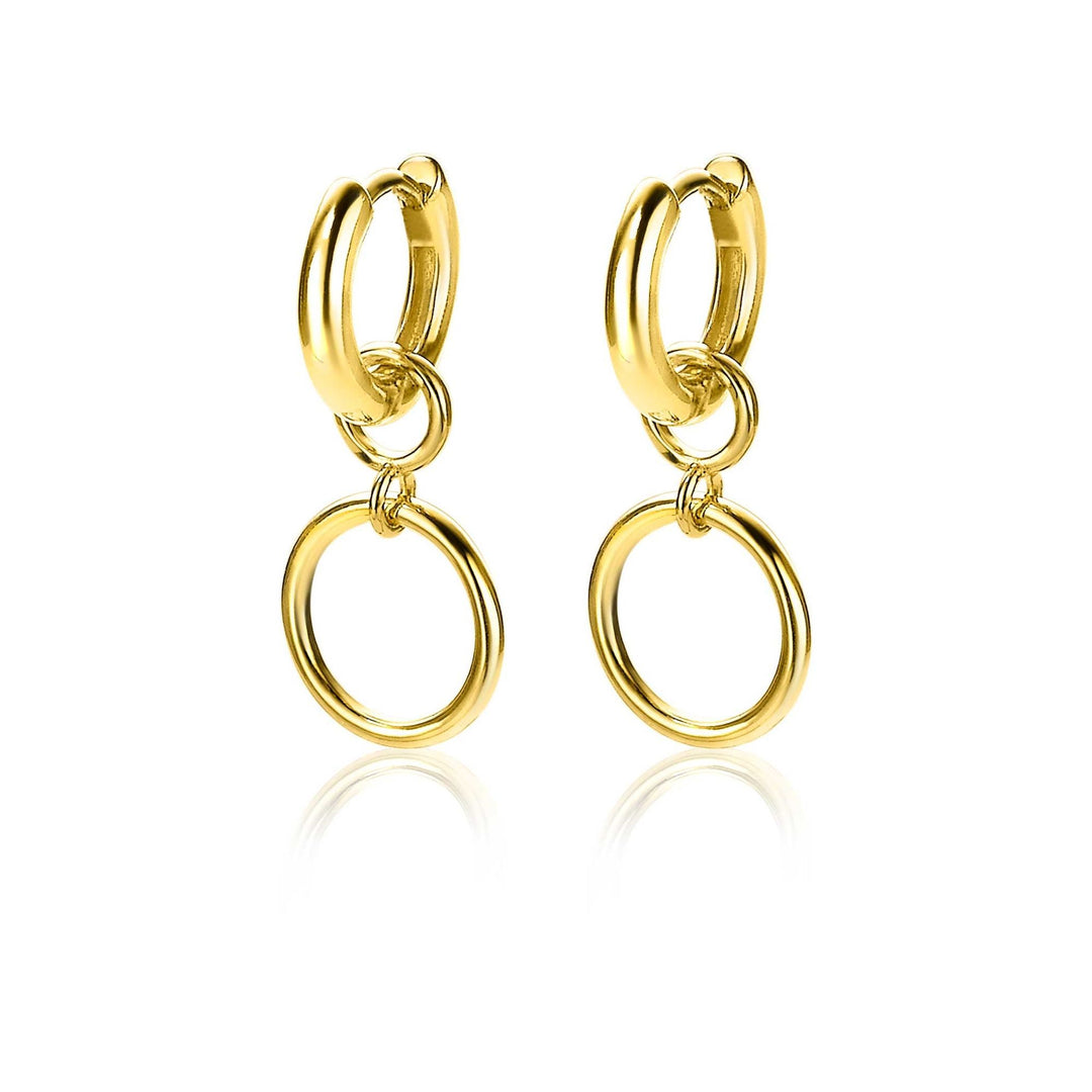 Zinzi Oorbellen Gold Plated Zich1748 G