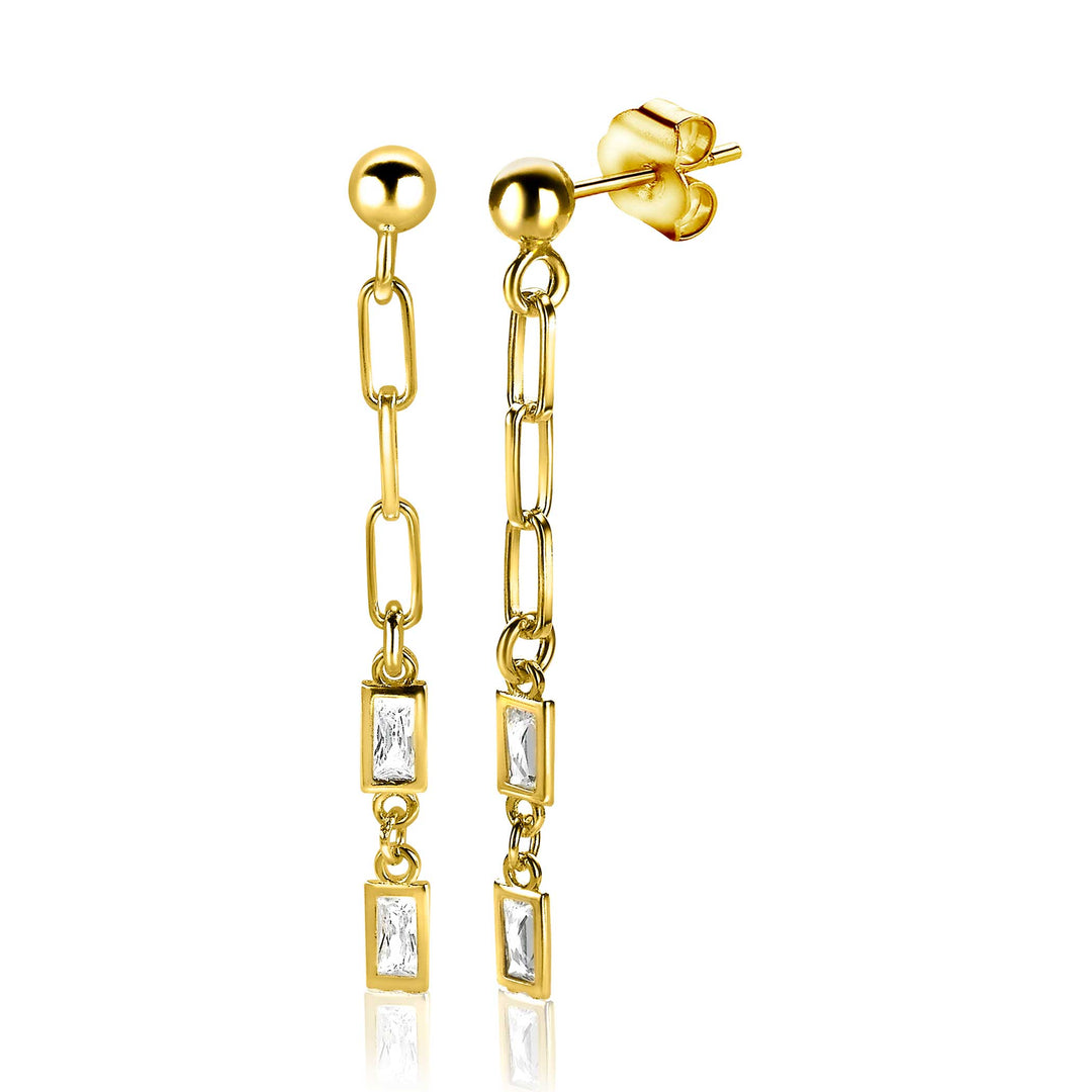 Zinzi Oorbellen Gold Plated Zio1993 G
