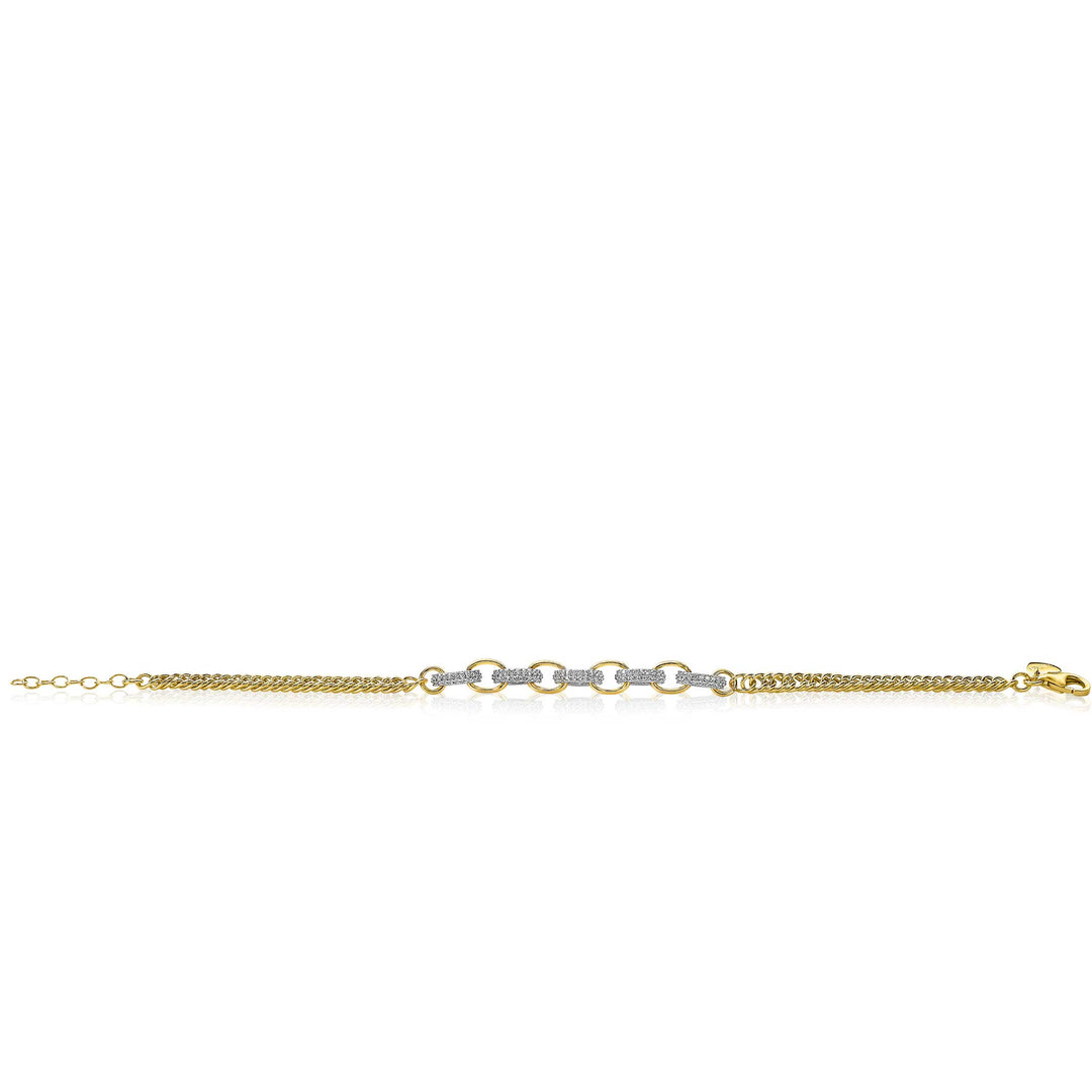 Zinzi Bracciale Gold Plated Zia2203 Y