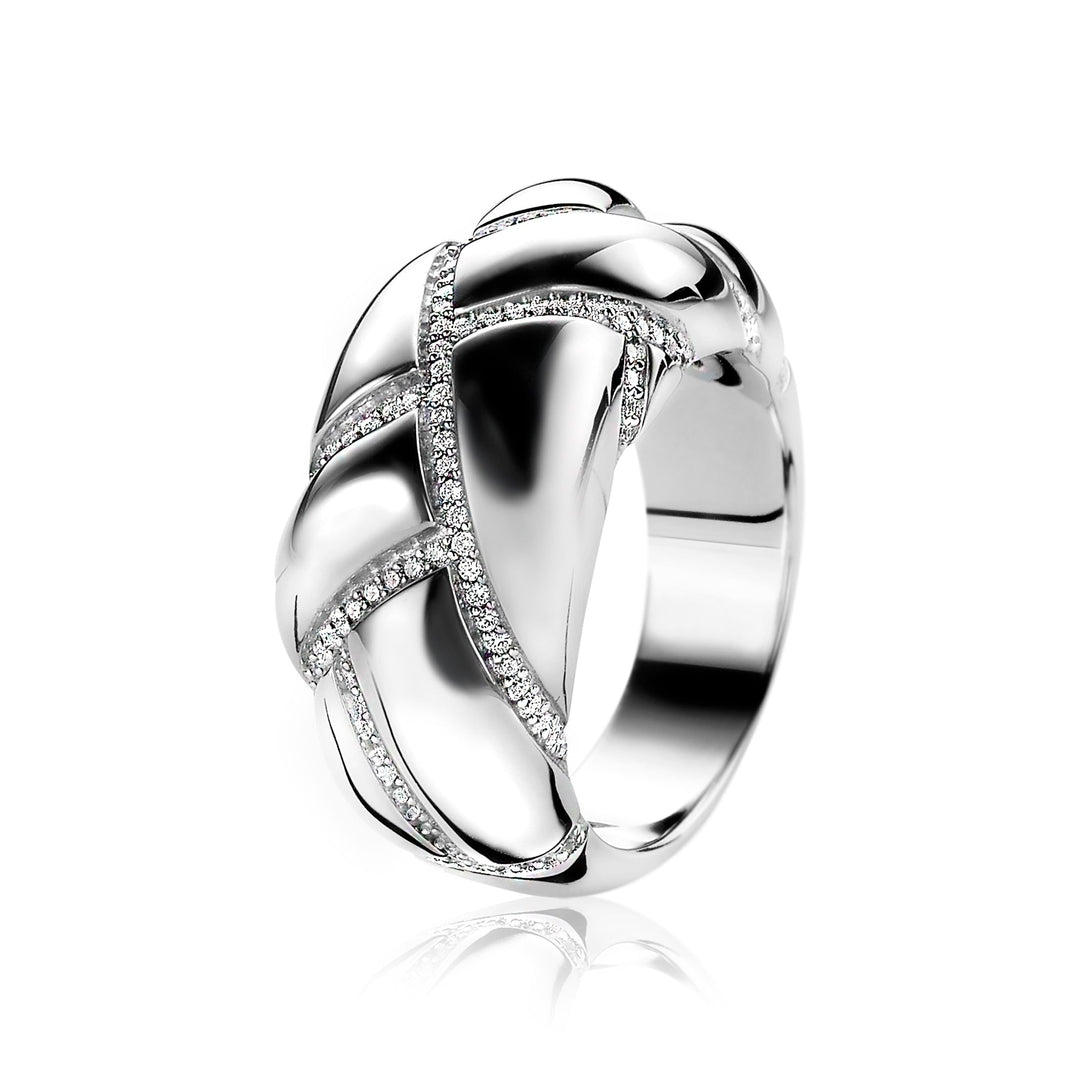 Zinzi Ring Zilver Mvr8