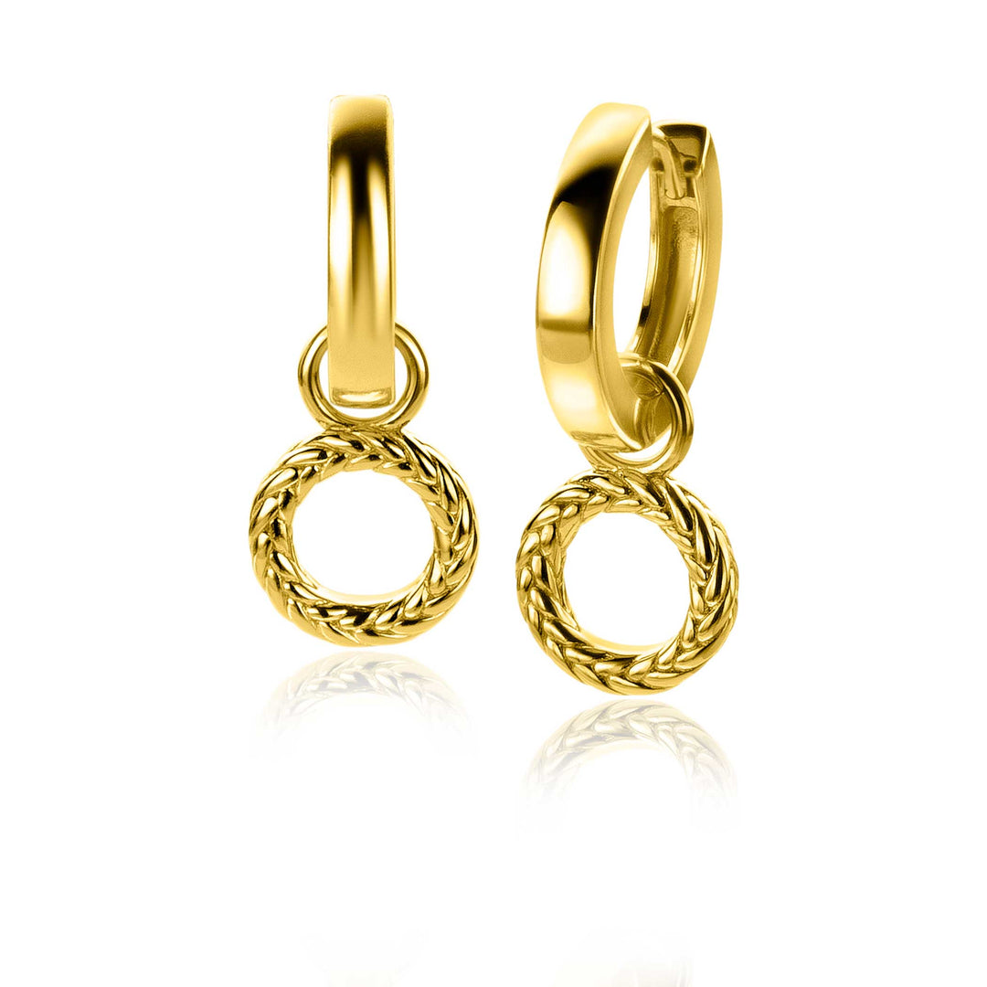 Zinzi Orecchini Placcati Oro Zich2246 G