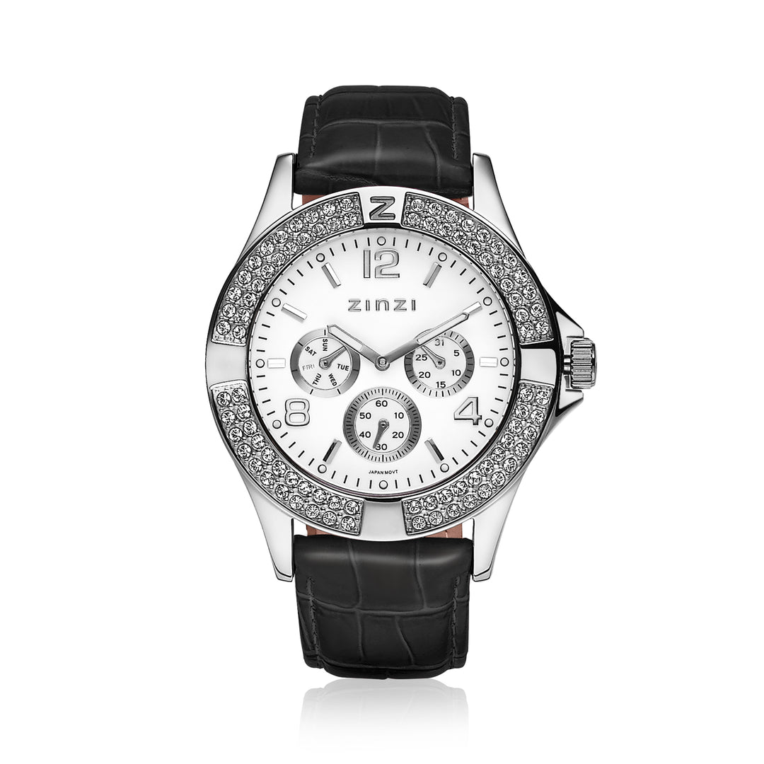 Zinzi Orologio Color Argento Acciaio Uno6