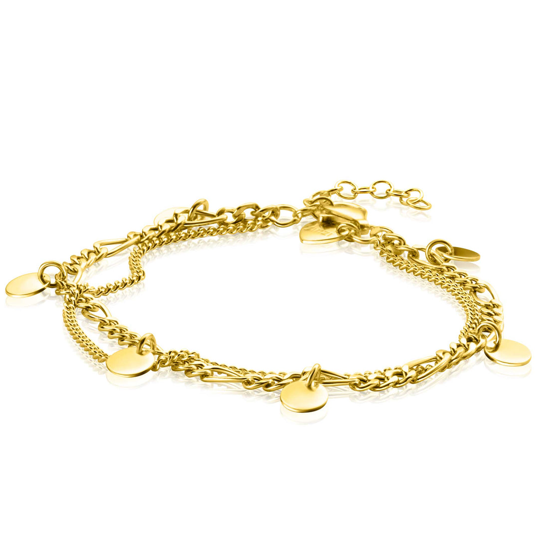 Zinzi Bracciale Placcato Oro Zia2368