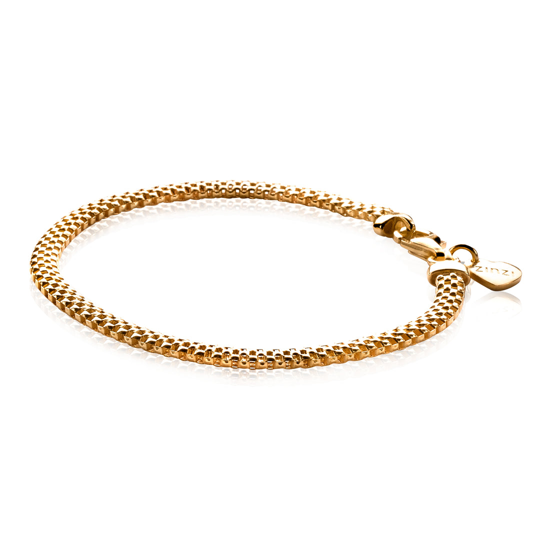 Zinzi Bracciale Placcato Oro Zia878 G