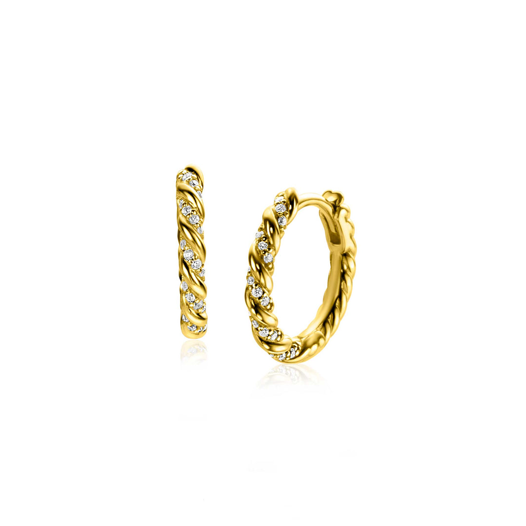 Zinzi Oorbellen Gold Plated Zio2320 Y