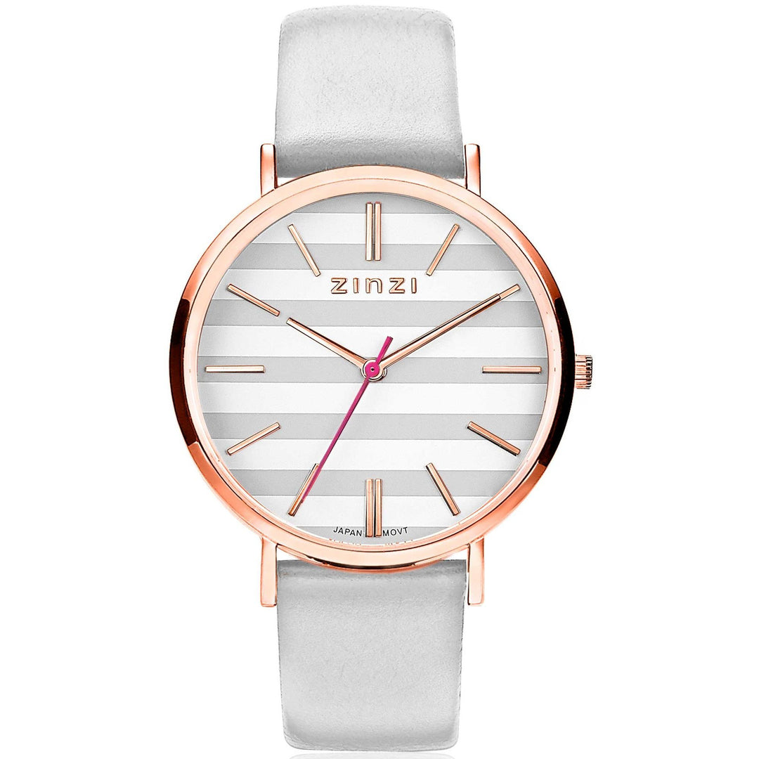 Zinzi Roségoudkleurig Horloge Gold Plated Ziw420 Lg