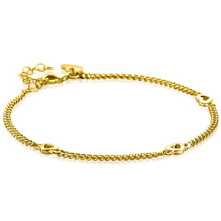 Zinzi Bracciale Placcato Oro Zia2409 G
