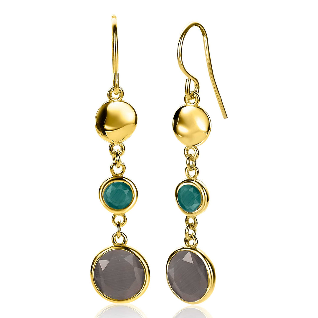 Zinzi Oorbellen Gold Plated Zio2108