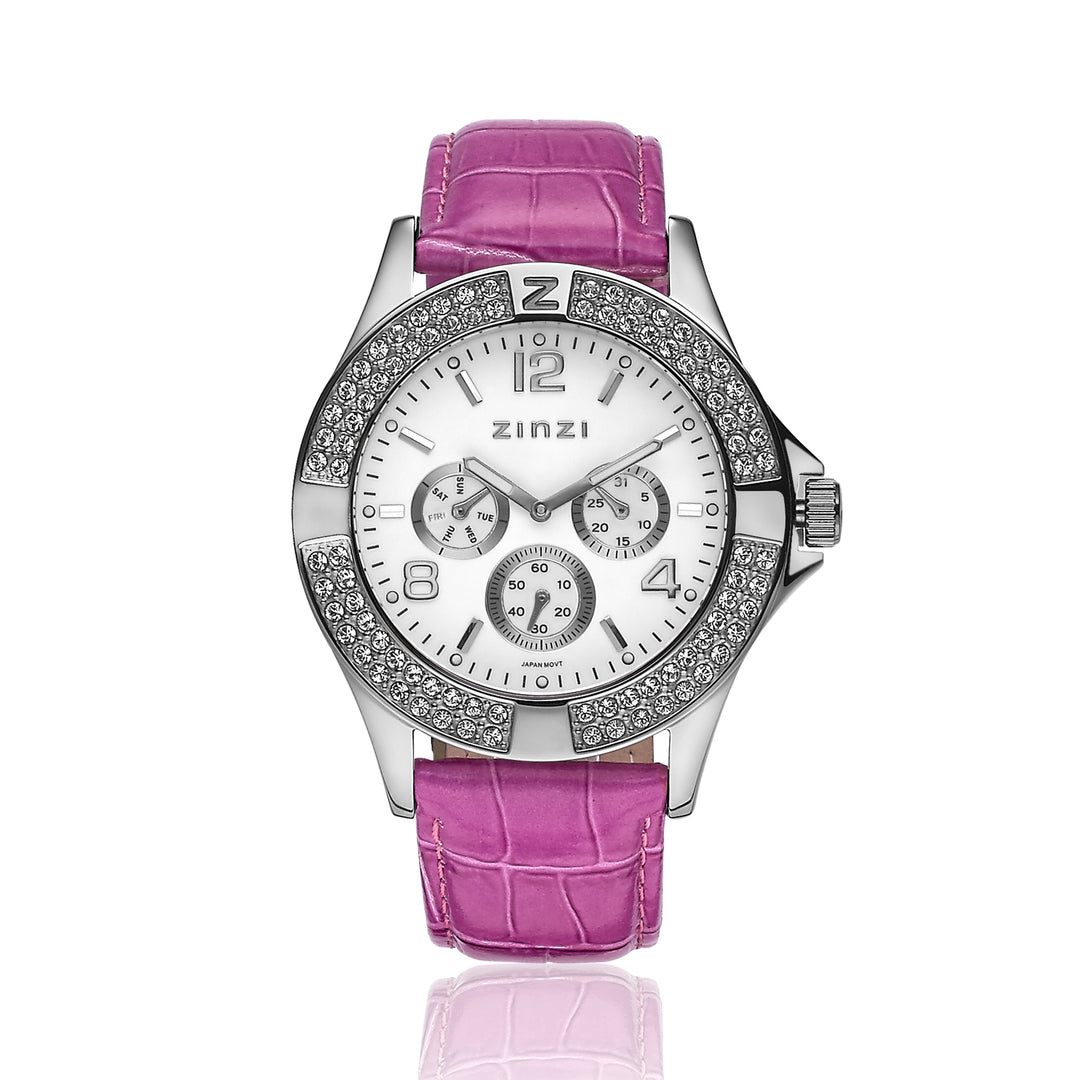 Zinzi Orologio Color Argento Acciaio Uno9